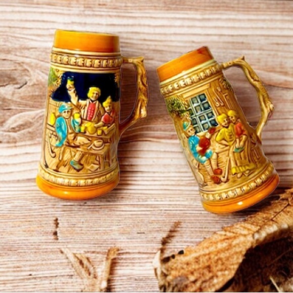 Vintage German Ceramic Beer Mug - Picture 1 of 3